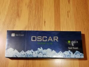 บุหรี่ Oscar ice Cold Slim