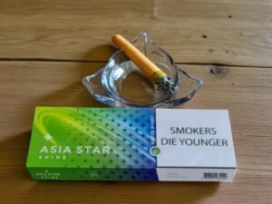 บุหรี่ Asia Star Shine Apple Burst