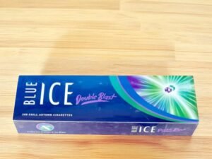 บุหรี่ Blue Ice Double Blast Purple