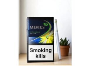 บุหรี่ Mevius Option Blue Yellow
