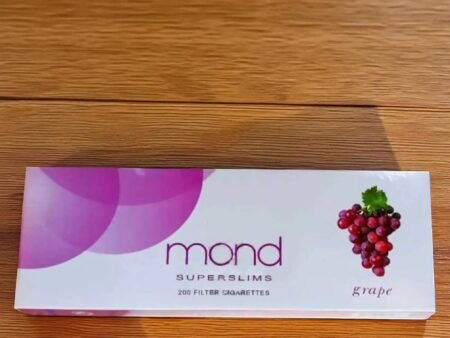 บุหรี่ Mond Grape Slims (ซองแข็ง)