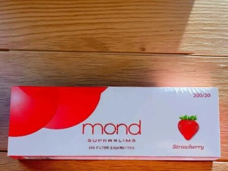 บุหรี่ Mond Strawberry Slims (ซองแข็ง)