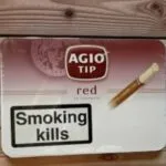 บุหรี่ Agio Tip Red