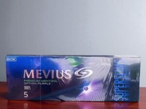 บุหรี่ Mevius Dual Flavour Menthol 5 (1เม็ดบีบ)