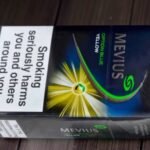 บุหรี่ Mevius Option Blue Yellow (1เม็ดบีบ)