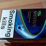 บุหรี่ Mevius Option Blue Purple (1เม็ดบีบ)