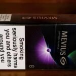 บุหรี่ Mevius Option Purple Grape 8 (1เม็ดบีบ)