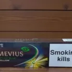 บุหรี่ Mevius Option Yellow (1เม็ดบีบ)