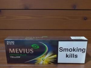 บุหรี่ Mevius Option Yellow (1เม็ดบีบ)