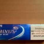 บุหรี่ Mevius Sky Blue (ซองแข็ง)