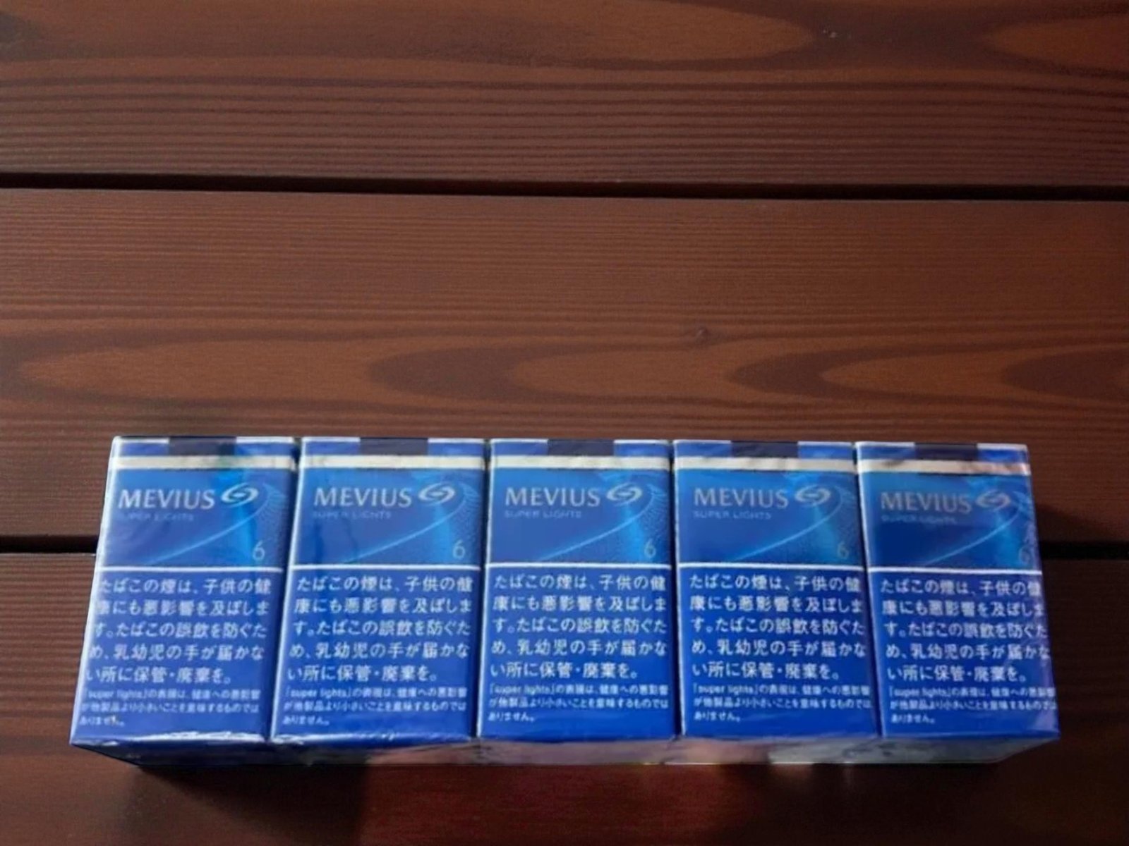 บุหรี่ Mevius Super Lights 6 (ซองอ่อน)