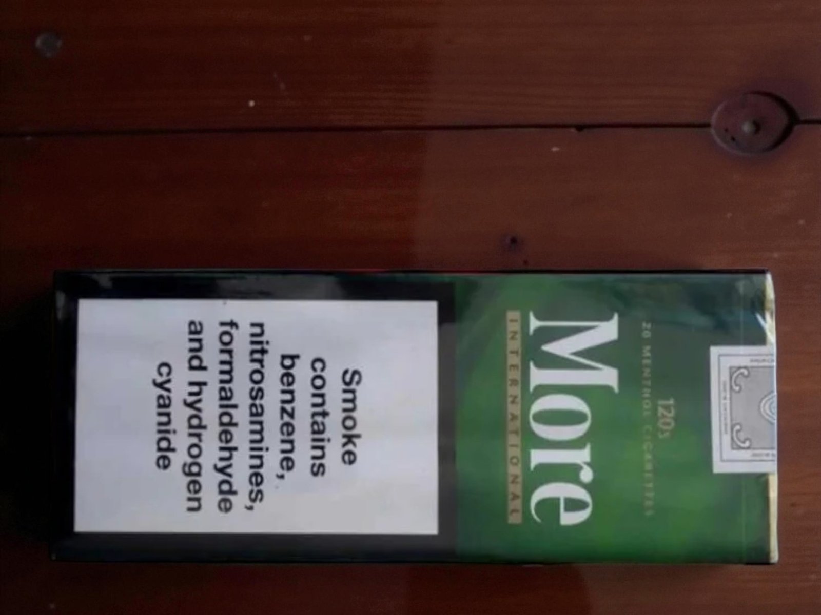 บุหรี่ More Green international (20มวน)