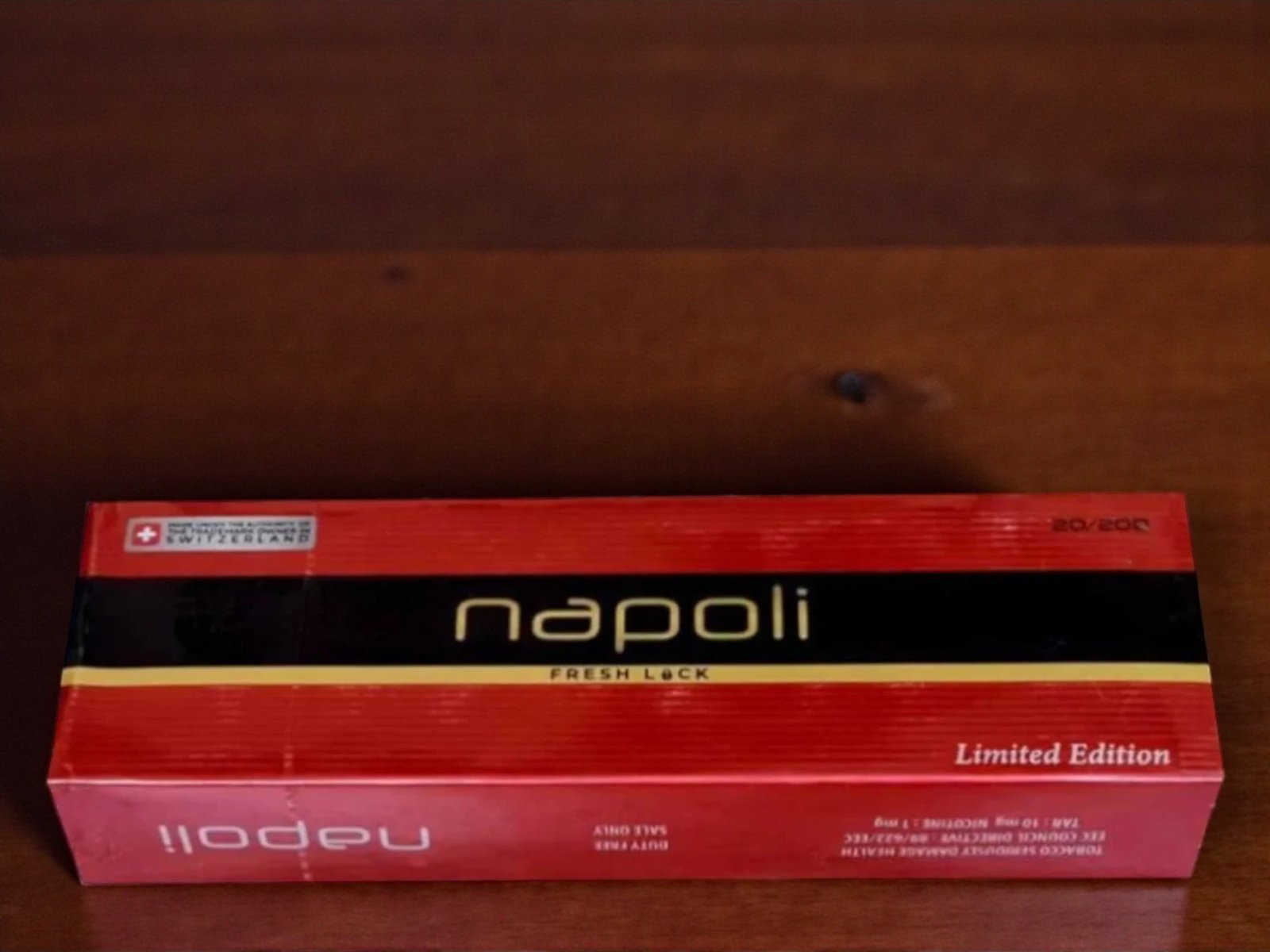 บุหรี่ Napoli Red Limited Edition