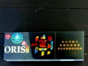 บุหรี่ Oris Fashion Black Slims (2เม็ดบีบ)