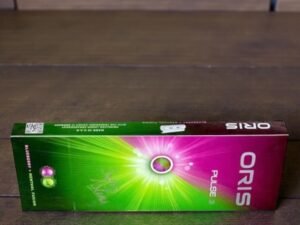 บุหรี่ Oris Pulse Blueberry+Menthol Fusion (2เม็ดบีบ)