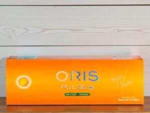 บุหรี่ Oris Pulse Menthol Orange (1เม็ดบีบ)