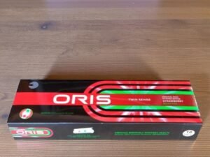 บุหรี่ Oris Twin Sense Strawberry Menthol (2เม็ดบีบ)