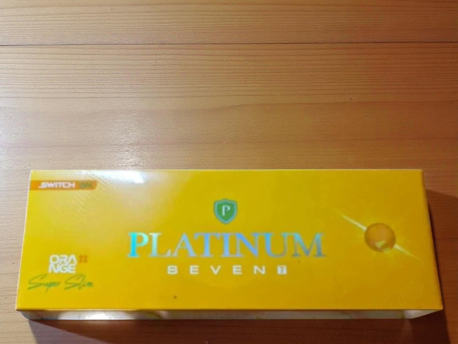 บุหรี่ Platinum Seven Orange (1เม็ดบีบ)