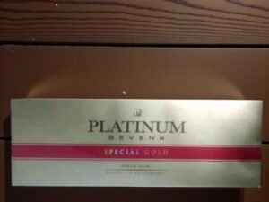 บุหรี่ Platinum Seven Special Gold (ซองแข็ง)