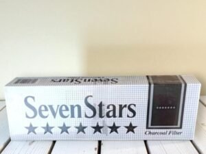 บุหรี่ Seven Stars Charcoal Premium (ซองแข็ง)