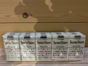 บุหรี่ Seven Stars Charcoal (ซองอ่อน)