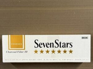 บุหรี่ Seven Stars Gold 10 Freemium (ซองแข็ง)