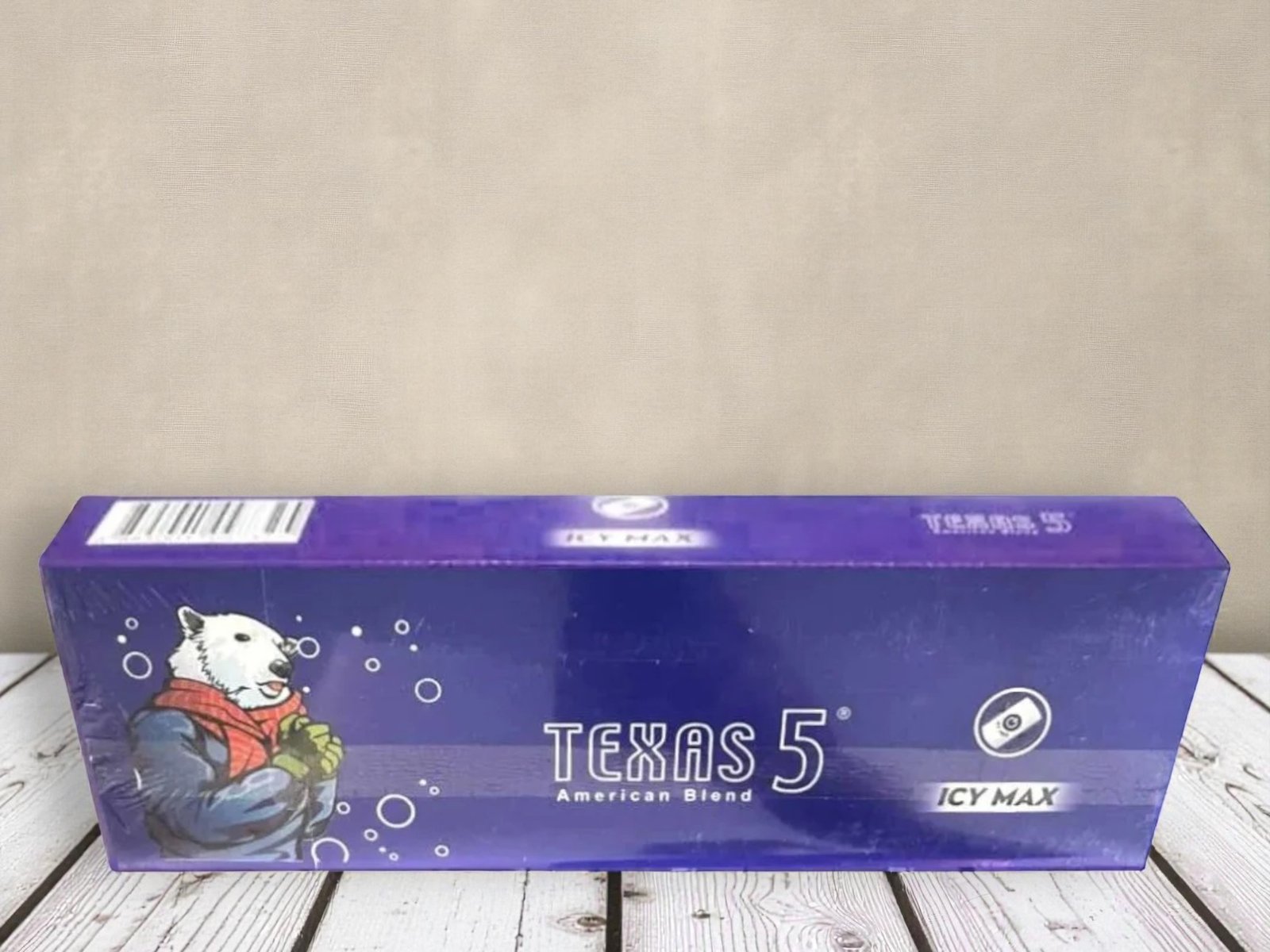 บุหรี่ Texas 5 Icy Max (1เม็ดบีบ)