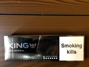 บุหรี่ The King Nano Black Slim