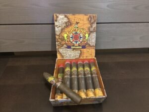 บุหรี่ Thompson Explorer Flavors Gordito Habano Cherry Tubos 6×60 (20มวน)
