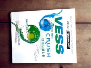 บุหรี่ Vess Crush Double Menthol & Mint Slims (2เม็ดบีบ)