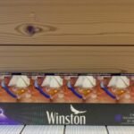 บุหรี่ Winston Option Purple (1เม็ดบีบ)