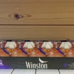 บุหรี่ Winston Option Purple (1เม็ดบีบ)