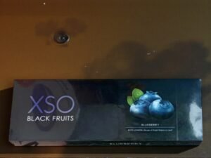 บุหรี่ XSO Black Blueberry (ซองแข็ง)