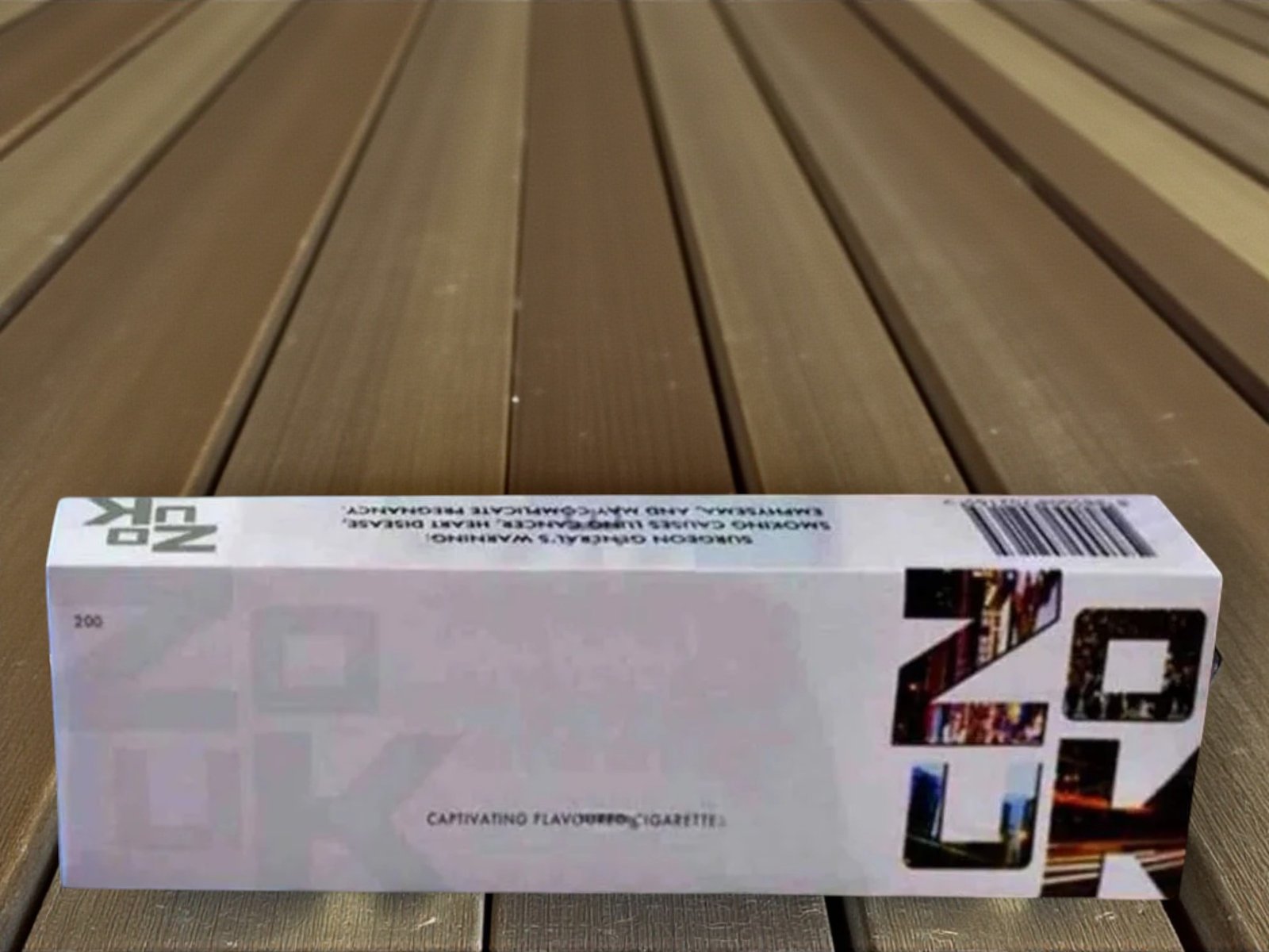 บุหรี่ Zouk Chocolate & Vanilla (ซองแข็ง)