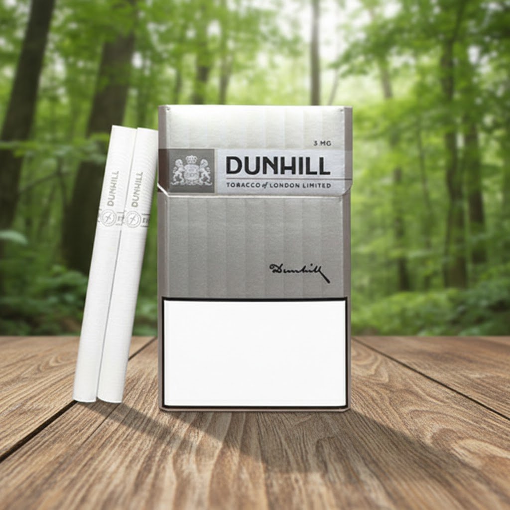 บุหรี่ Dunhill Gray 3mg นำเข้าจากอังกฤษ รสไลท์ นุ่มนวล พร้อมก้นกรอง Flow Filter