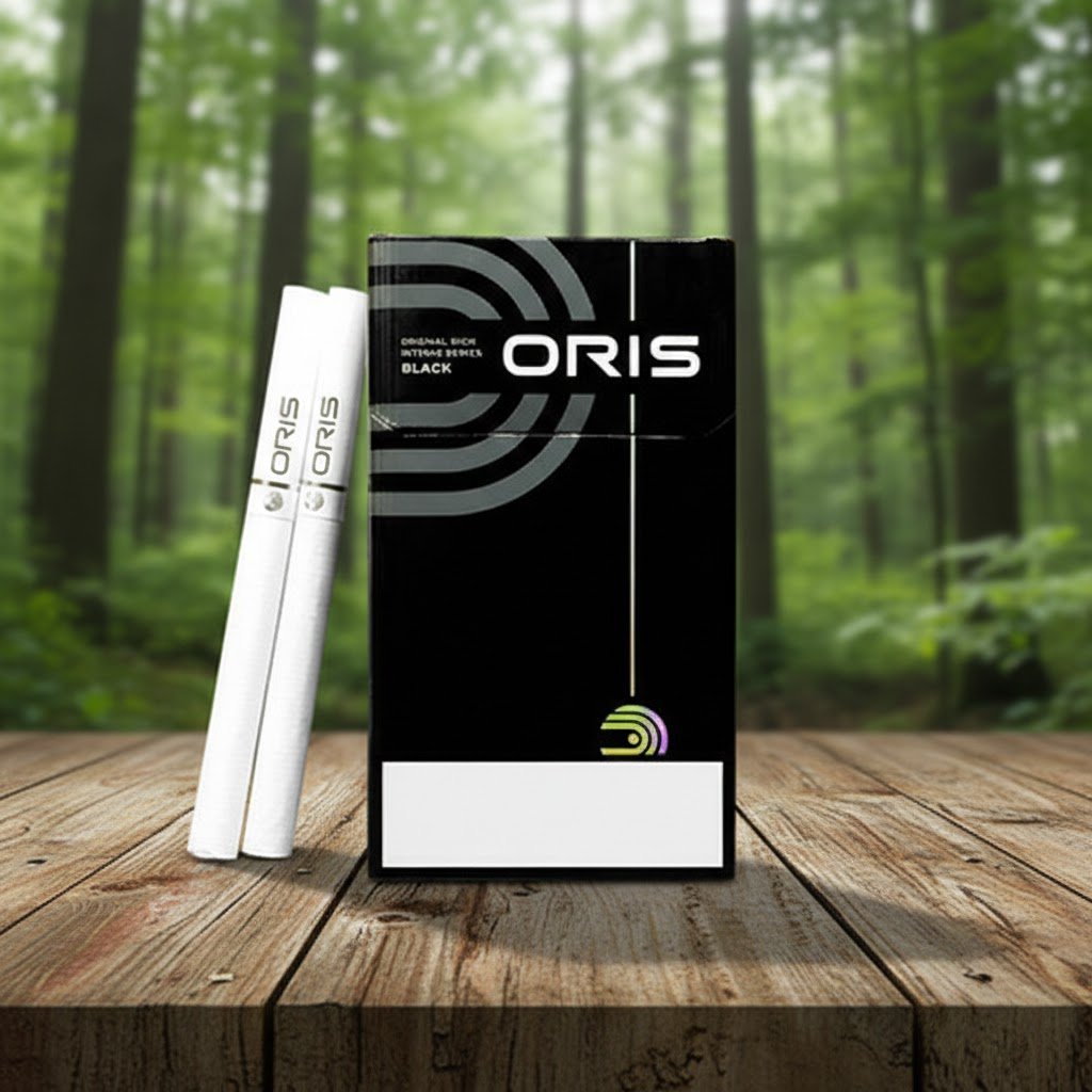บุหรี่ Oris Intense Black รสร้อนเข้มข้น มาตรฐานใบยาระดับโลก
