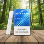 บุหรี่ Asia Star Prime ซองน้ำเงิน ดีไซน์ทันสมัย รสสัมผัสนุ่มนวล