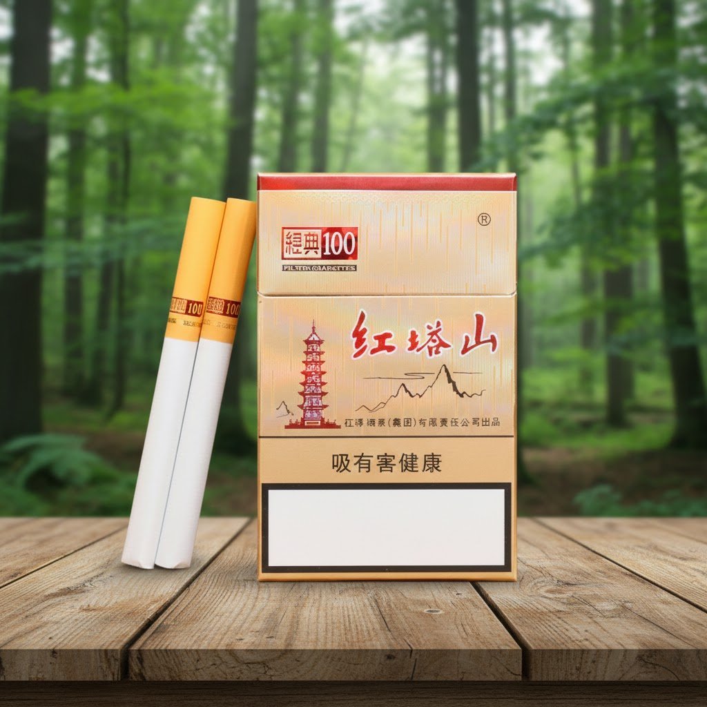 บุหรี่ Hongtashan หงท่าซาน รสร้อนพรีเมียม ต้นตำรับจากจีน