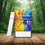 บุหรี่ Raison Sun & Moon 2 เม็ดบีบ กลิ่นผลไม้รวม ดีไซน์พรีเมียม