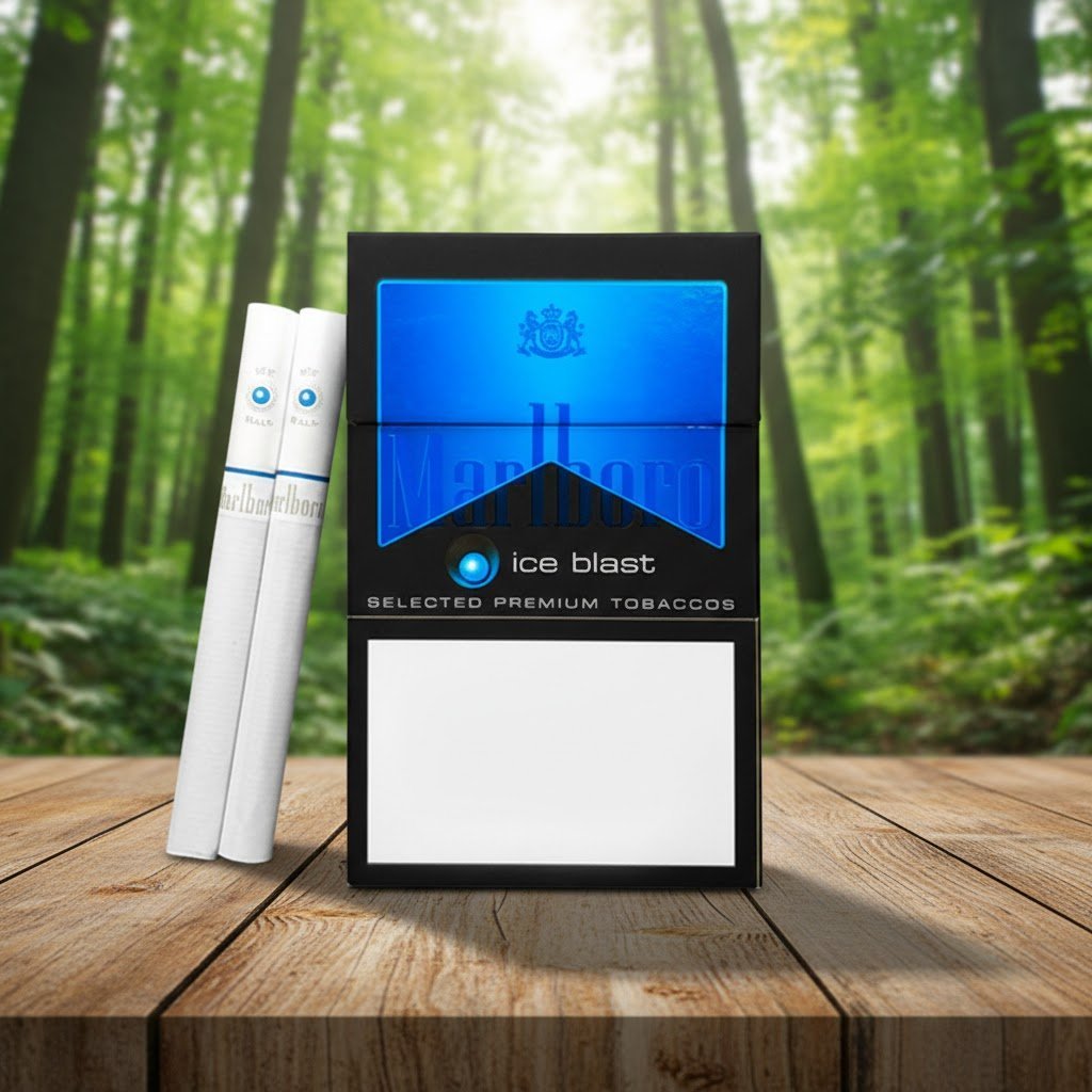 บุหรี่ Marlboro Ice Blast 1 เม็ดบีบ รสเย็นสุดขั้ว มาตรฐานสวิตเซอร์แลนด์