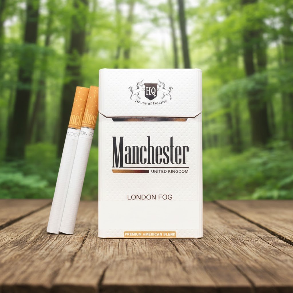 บุหรี่ Manchester London Fog รสร้อนเกรดพรีเมียมจากอังกฤษ