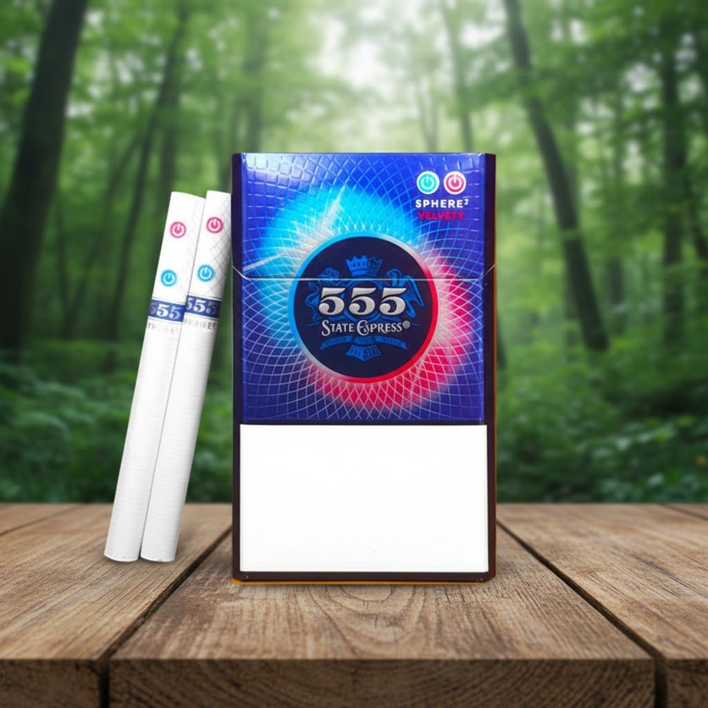 บุหรี่ 555 State Express Sphere2 Velvety กลิ่นสตรอว์เบอร์รี 2 เม็ดบีบ