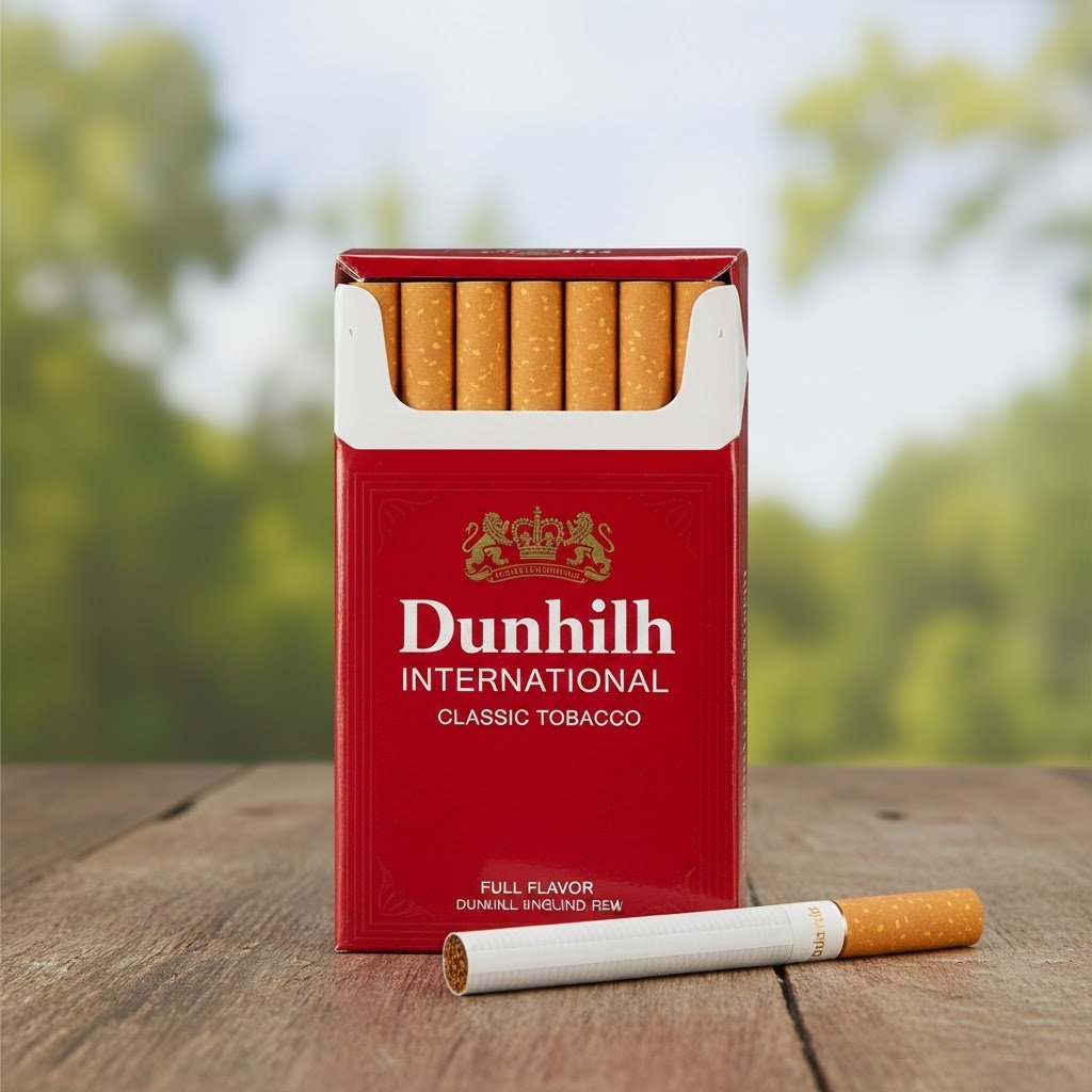 บุหรี่ Dunhill International ดันฮิล อินเตอร์เนชั่นแนล รสร้อนคลาสสิก นำเข้าจากอังกฤษ มวนยาว 100's
