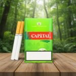 บุหรี่ Capital Double Apple กลิ่นแอปเปิ้ลเขียวและแอปเปิ้ลแดงแบบเข้มข้น