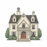 บุหรี่ Septwolves ซองแข็งสีแดงตัดทอง วางบนโต๊ะไม้ในบรรยากาศธรรมชาติ ดีไซน์พรีเมียมจากจีน