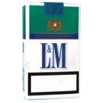 ซองบุหรี่ L&M Menthol แบบซองอ่อน เน้นความเย็นสดชื่นและใบยาพรีเมียม