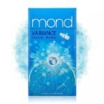 บุหรี่ Mond Variance Gummint Menthol ซองสีฟ้า แสดงภาพกราฟิกความเย็นสดชื่นและกลิ่นหมากฝรั่ง