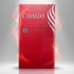 บุหรี่ CAVALLO Vulcano Red ซองสีแดง ดีไซน์โฉบเฉี่ยวพร้อมเอฟเฟกต์เปลวไฟสื่อถึงพลังและความร้อนแรง
