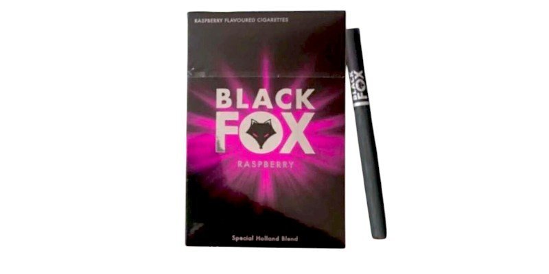 Black Fox Raspberry บุหรี่สายร้อนกลิ่นราสเบอร์รี่จากฮอลแลนด์ บุหรี่ กลิ่นราสเบอร์รี่หอมชัด รูป 1