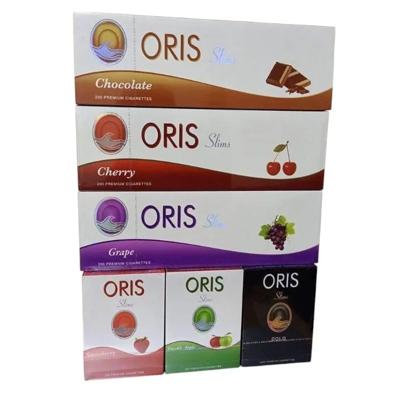 Oris Grape บุหรี่นอกกลิ่นองุ่น มวนซูเปอร์สลิม หอมฉ่ำพรีเมียมจาก U.A.E บุหรี่ โทนผลไม้หวานหอม รูป 2